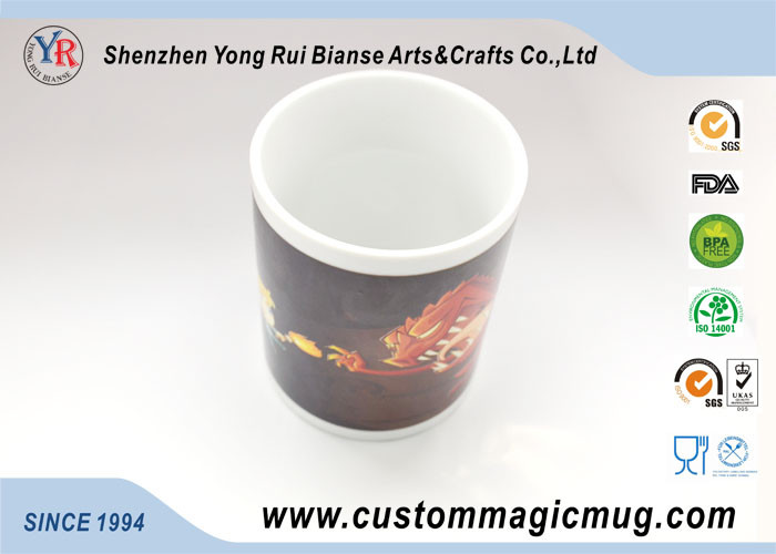 Ceramic Eco Friendly Mugs Magic Photo Color Changing Fashionable