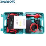 SWANSOFT 30mm Electric Pruning Shear Telescopic Pole 2.5m Garden Electric
