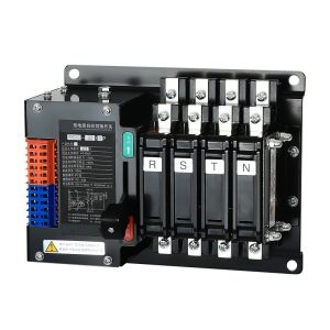 220V 100 Amp Dual Power Automatic Power Transfer Switch ATS PC Class
