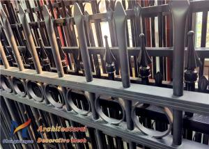 China 100mm Galvanized Welded Wire Mesh Fence Aluminium Tubular factory