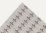 Rigid Stainless Steel Woven Lock Crimp Wire Mesh Stairs Railing OEM