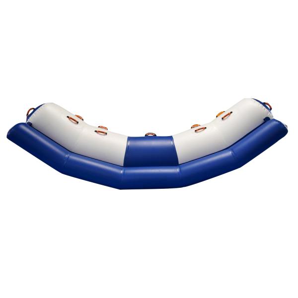 Inflatable Water Totter Used In Water Park Or Swimming Pool