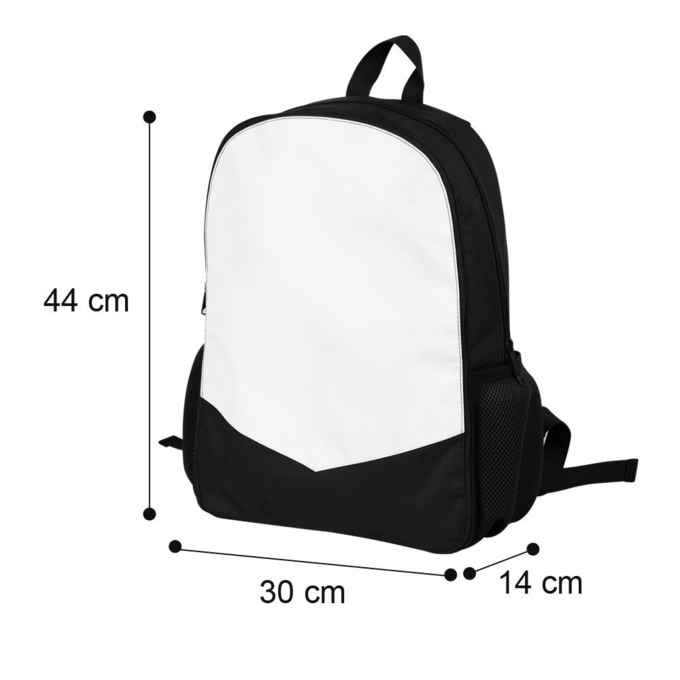 Printable Blank Sublimation Schoolbag Backpack for sublimation printing