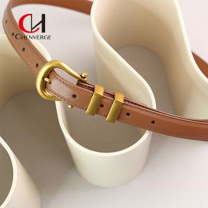 China Chenverge Durable Ladies Leather Belt 100cm Length For Coat factory