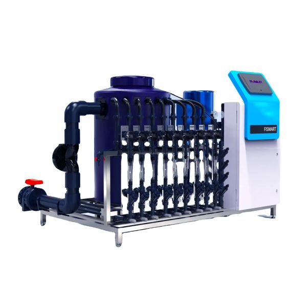 FISMART-C Drip Irrigation Fertilizer Machine with 9 Fertilizer Channels 304