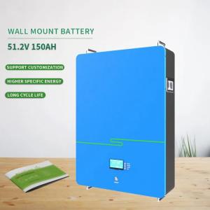 China Full Solar Powerwall Battery System 7KWH Long Cycle Life LiFePO4 Battery Kit factory