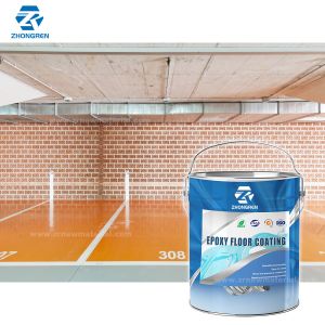 Customize White Epoxy Floor Paint UV Protection Solvent Based One Component