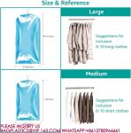 Hanging Vacuum Storage Bags, Vacuum Sealed Bags Clothing Coats Jackets Space