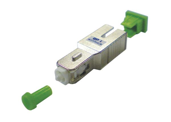 SC APC Female & Male Type Fiber Optic Attenuatorr for Testing Equipment