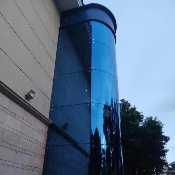 Ford Blue Reflective Tinted Insulated Low E Float Tempered Glass Building Glass