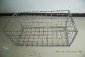 China Galvanised Welded Gabion Wire Mesh Box For Garden Landscaping factory