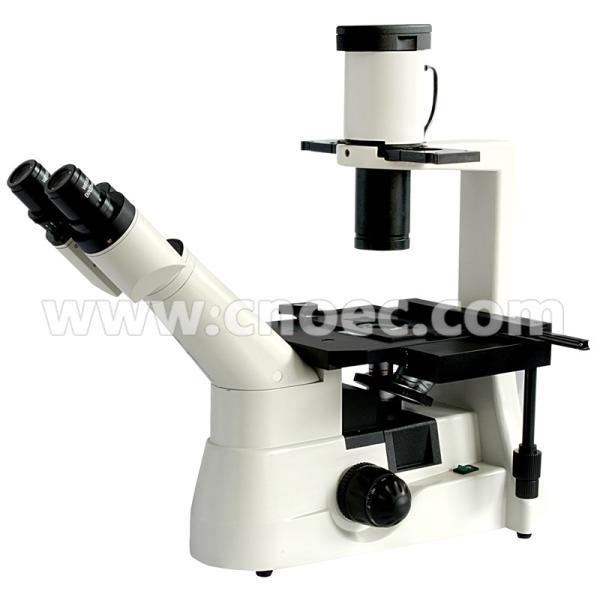 China Halogen Lamp Inverted Optical Microscope Wide Field Microscopes CE A14.1101 factory