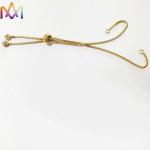 SS316 Adjustable Slider Chain Bracelet