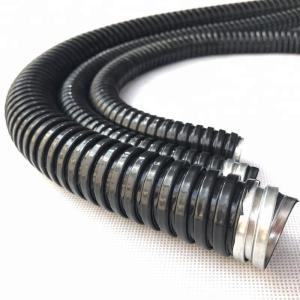 China Waterproof Indoor Flexible Electrical Conduit PVC Coated Fire Resistance factory