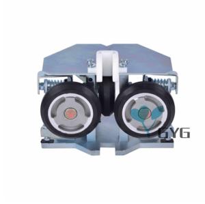 China CAR RATED LOAD 1600KG ELEVATOR ROLLER GUIDE SHOE ELASTIC STYLE GHZ100 factory