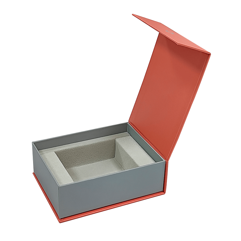 Book Shape Magnetic Box Paper Material Custom Magnetic Gift Packaging Box for Jewelry
