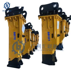 China SB60 SB70 SB81 SB121 Box Type Silence Excavator Attachment Rock Hammer for 15-18T 18-21T 20 Ton 30 Ton Rock Breaker Jack Hammer factory