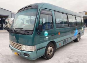 China Golden Gragon Coaster 26 Seats Hino Engine Bus Green Color 100km/H factory
