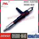 095000-6640 SAA6D125E-5 KOMATSU Injector 6251-11-3200 6251-11-3201