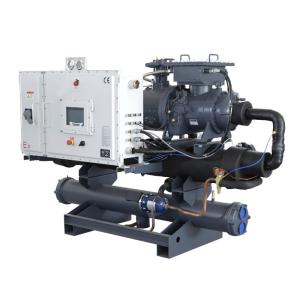 China 10 Ton - 500 Ton Explosion Proof Water Chiller Industrial Water Cooled Scroll Chiller factory