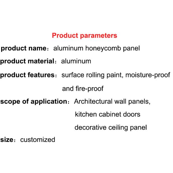 Fireproof PVDF Honeycomb Aluminum Composite Panel for Modern Architectural Design