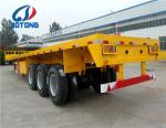 Steel Side Bar Gooseneck Timber Log Loader Trailer for Truck Trailer within
