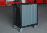 27 Inch Gray Color Mobile Tool Cabinet 7 Drawers For Large Capacity