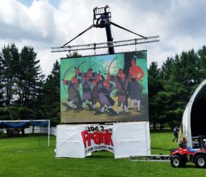 China HD p3.9 Rental Wedding Led Display Screen / Advertising Video Wall factory