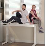 Custom Smart Electric Lifting Coffee Table for Gaming and Work in Modern Living