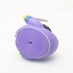 9P Free Safe Purple Pirate Rubber Duck Fun Bath Toys For Toddlers 7.5cm Length