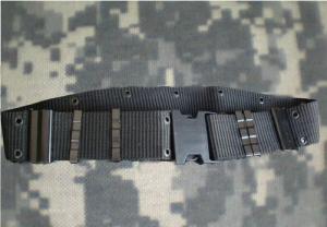 China Black cheap tactical belt military Belt for army belt factory
