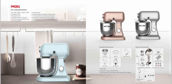 Rotary switch Bowl-lift design stainless steel Skid-resistant feet Stand Mixer