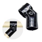 Powder Coated 28mm Lean Pipe Connector For Industrial Carts