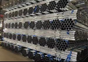 China ISO 9001 Certified Frequency Welded Steel Pipe With Galvanized Coating factory