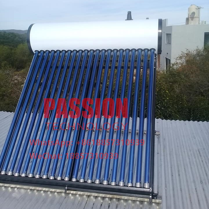 200L Whitel Tank Pressurized Solar Water Heater Heat Pipe Solar Collector Solar Geyser Vacuum Tube Solar Pool Heating