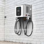 CCS Chademo Two Plugs DC Fast 30KW EV Charger Point , 400V Public Electric