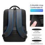 Factory hot sell custom black backpack men light Laptop Bags high quality school