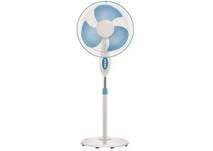 China 36W 120V Less Noise Electric Stand Fan With 3 ABS Blades / Antique Looking Floor Fans factory