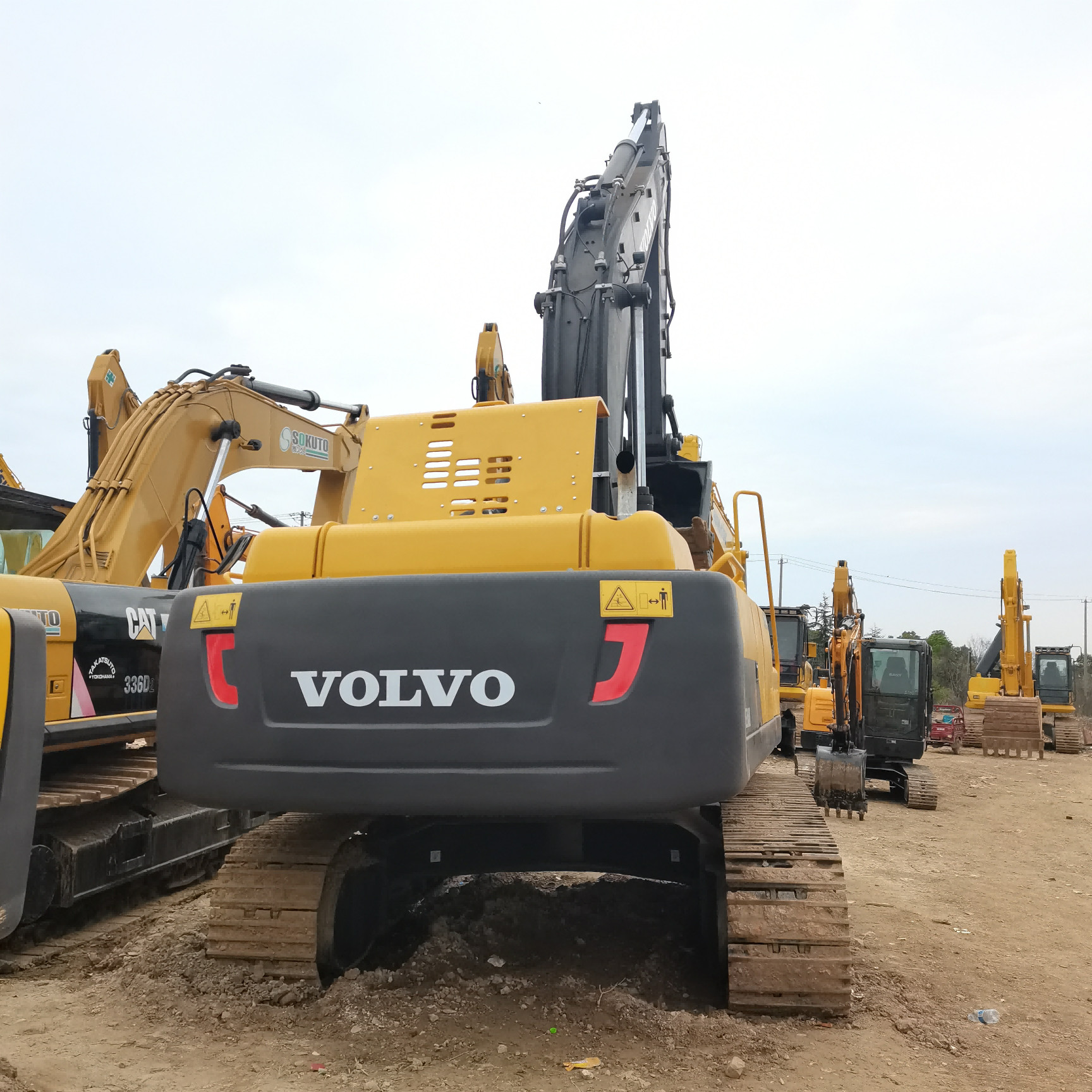 Secondhand Excavator Original VOLVO EC360D Used Hydraulic 39ton Crawler Digger