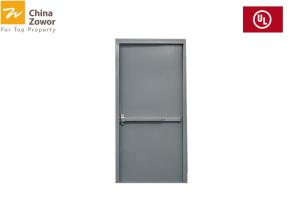 China Galvanized 1200mmx2400mm 90mins 1.5mm Fire Safety Door factory