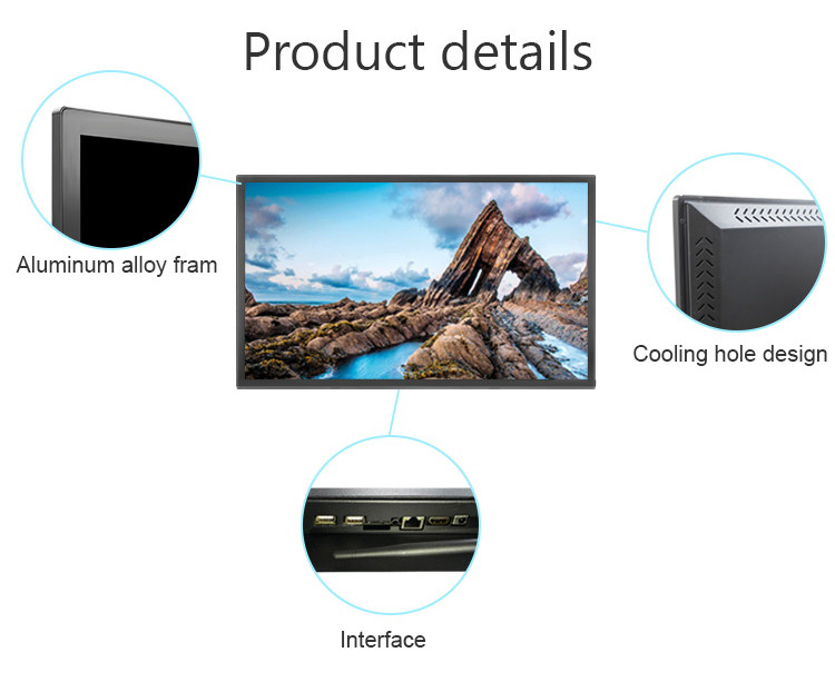 32 Inch Wall Mount Advertising Player Digital Display For Advertising