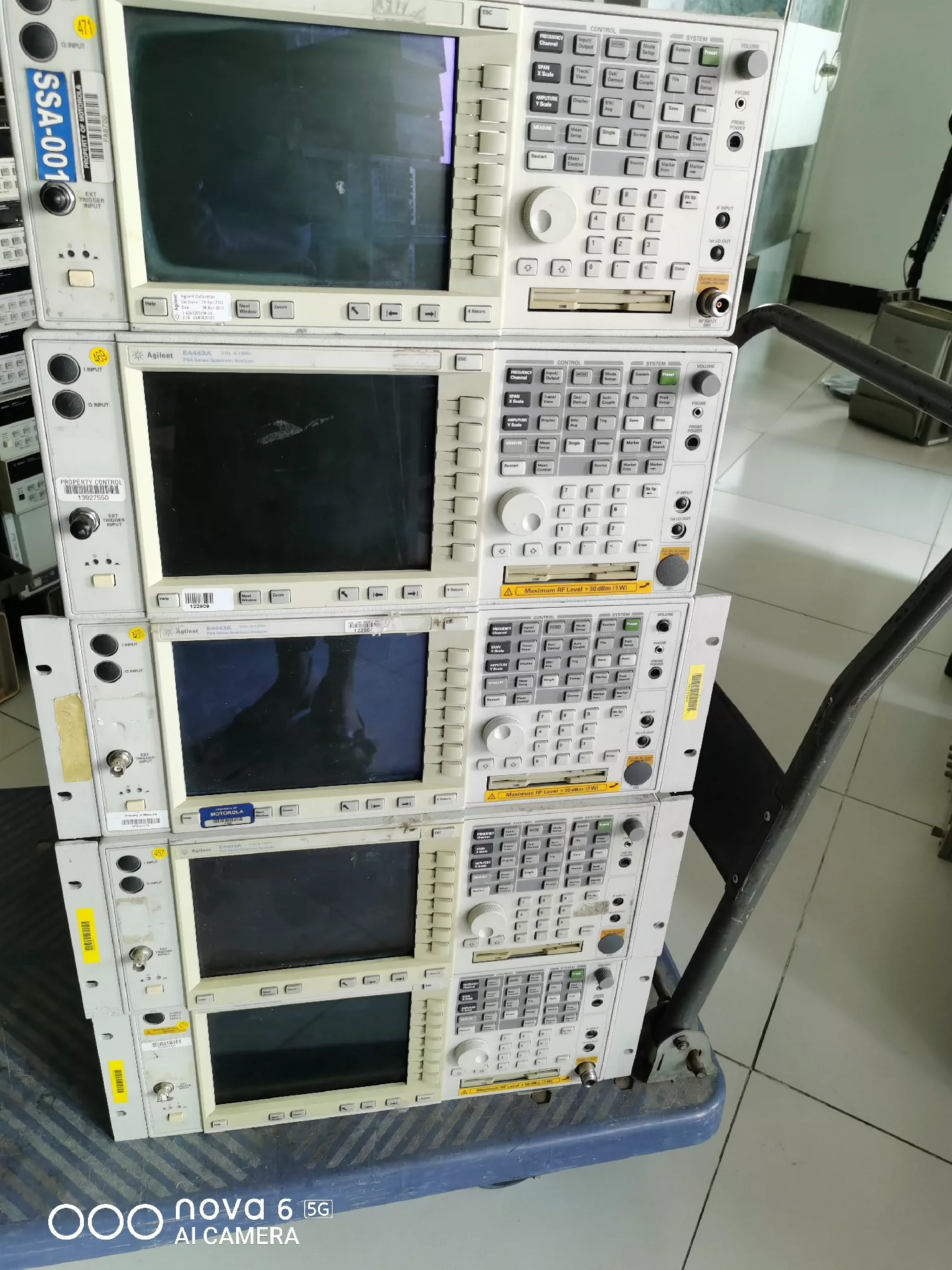 6.7GHz 80 MHz Bandwidth Psa Series Spectrum Analyzer Agilent E4443A