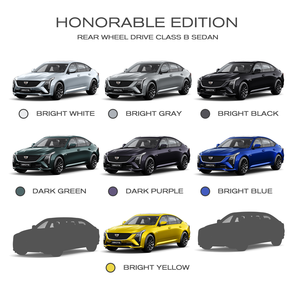 s Best Gas Auto Cadill-ac CT5 Platinum Edition Luxurious Vehicle with 4-door 5-seater Body Structure and 66L Tank Volume