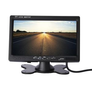 China 7 Inch HD Dashboard Touch Screen Monitor 140 Degree Wide - Angle Car Reverse Camera factory
