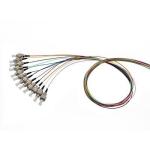 OEM ODM FC Fiber Optic Pigtails Low Insertion Loss Back Reflection Loss