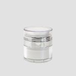 1.76oz 50g 50ml Airless Pump Cream Jar Bottle Containers Jar Empty With Press