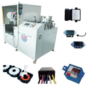 Two Part Urethane Rubber Potting Machine for Current Transducers and Transformer