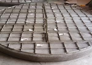 China SS321 Diameter 6000mm Demister Pad Cooling Tower Mist Eliminator 150mm Height factory