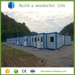 20 FT prefabricated cabin steel container house container worker's camp