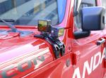 JEEP 2021- Wrangler Light Mounting Brackets CNC machined with Durable Aluminum